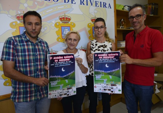 Agadea activa en Riveira a Primeira Andaina Solidaria co Alzheimer da comarca